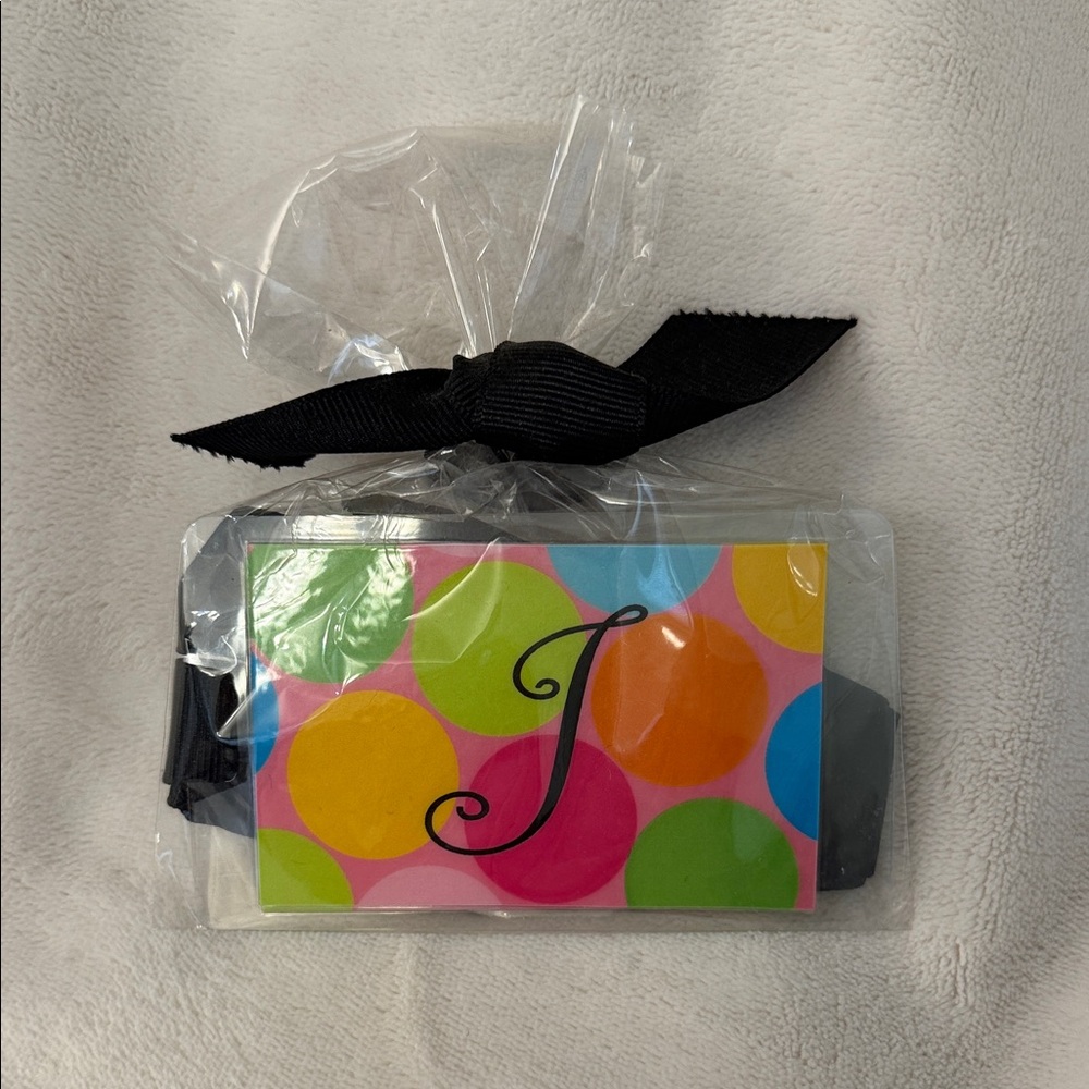 Luggage Tag J set of 2